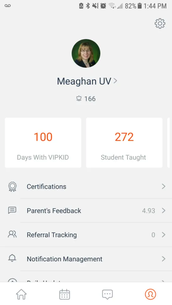 Once you have completed the VIPTeacher Application process, you will be assigned a teacher ID and be able to begin booking classes!
