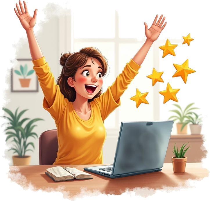 Empower and motivate your students through praise, recognition and celebrating small successes.