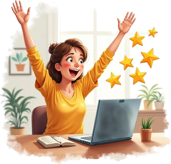 Empower and motivate your students through praise, recognition and celebrating small successes.