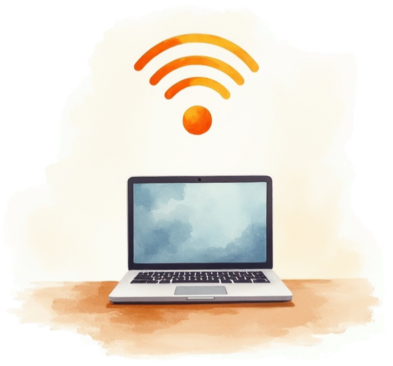 One of the challenges of teaching online is your internet connection.