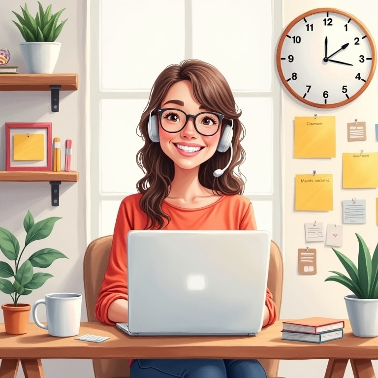 One strategy for avoiding burnout for online ESL teachers is to create a dedicated workspace that you can 'leave' at the end of each day.