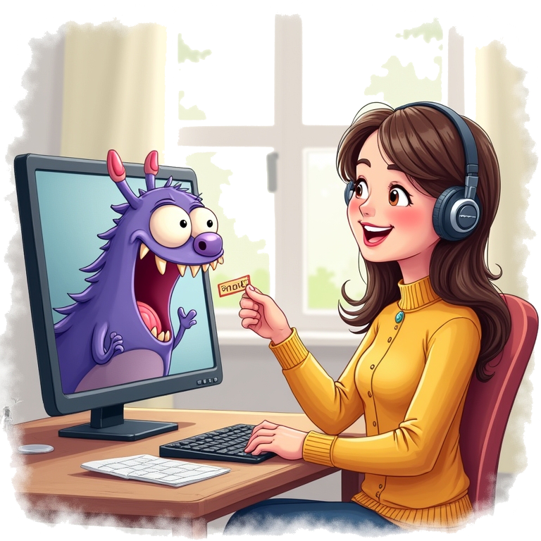 Games are an important consideration in the design of the Florentis Learning ESL curriculum.
