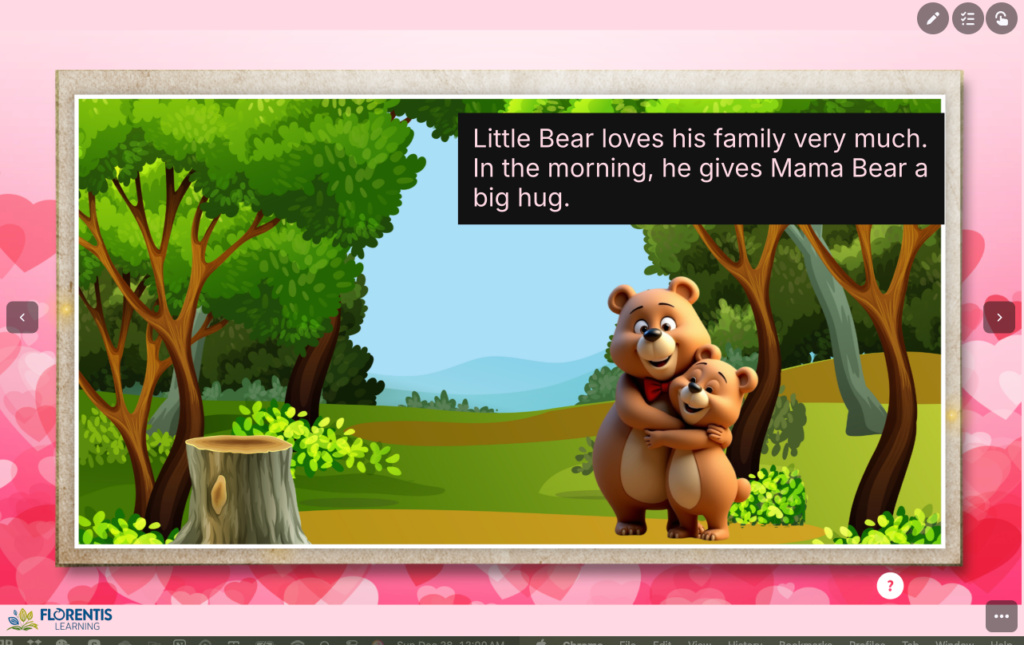 Valentine’s Day ESL lesson for Pre-A1 students reviewing family members and making Valentine’s cards